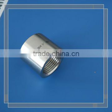 SS Custom Coupling 3/4" Pipe Coupling BSP Female Thread Ends