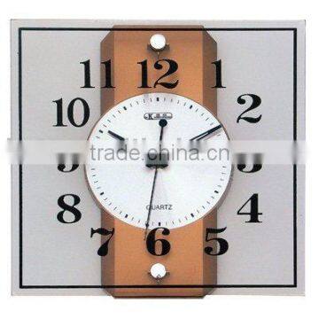 Metal wall clock