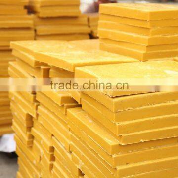 Multi-flower china raw honey yellow beeswax/bee wax