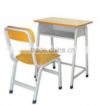 wooden board study table,school desk and chair ,school furniture,K-02