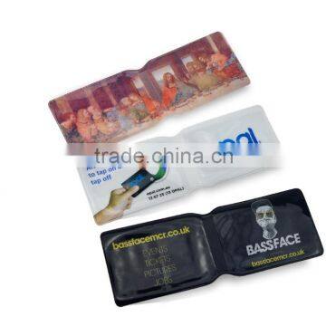 Fashion Soft PVC Oyster Card Wallet Plaistic ID Card Holder