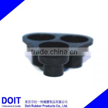 dongguan custom three way flow control valve three way electric control valves rubber made product