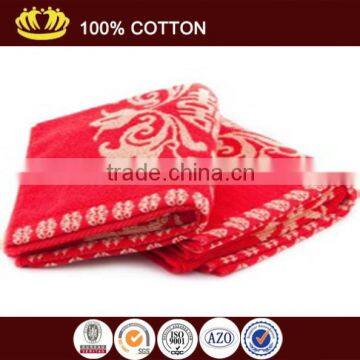 100%cotton jacquard jewelry bridal christmas bedding towel set