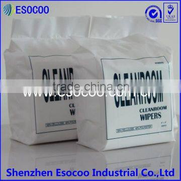 55% Cellulose & 45% polyester cleanroom wiper