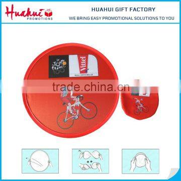 New Products Toys Cheap Foldable Frisbee With Pouch