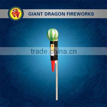 liuyang fireworks ball rockets for whole sale