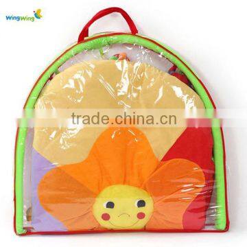 Hot Sale Funny Baby Sun Flower Mat , Baby Activity Mat,baby Play Gym Mat