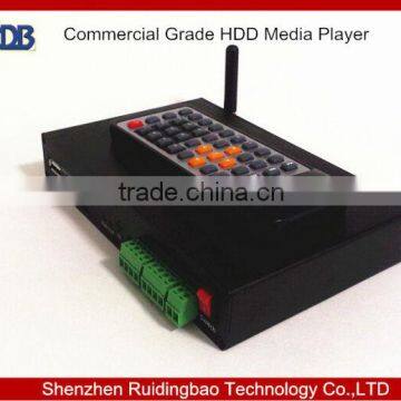 RDB 2014 New Digital Network signage player Motion sensor+ RS232/485 control+ pushbuttons+wireless control+ sync play DS009-10