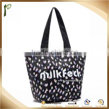 Popwide Hot Selling High Quality Polyester Waterproof Shopping Tote Bag