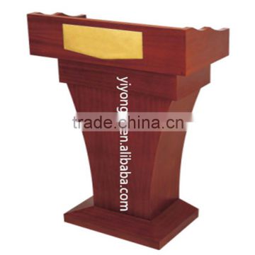 Good quality hotel wooden pulpit for hotel