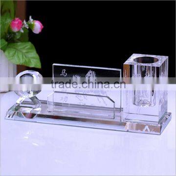 Fashion Crystal Office Stationery with Colck