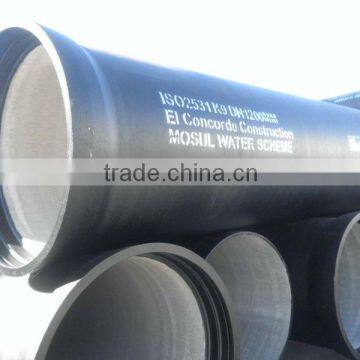 ductile cast iron pipe