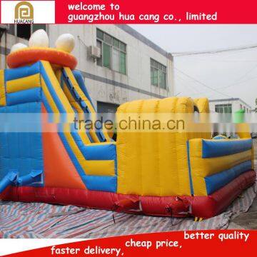 Brighted-color Customized Cartoon Theme Outdoor Inflatable Slide Water Slide photo-2