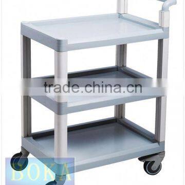 Stainless steel hospital trolley cart