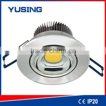 High CRI 3 Years' Warranty 3W/5W ultra slim led downlight