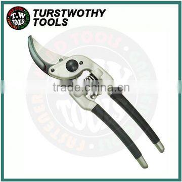 9" 230mm and 7 1/2" 190mm light heavy duty aluminum handle rubber Grips ByPass Pruner