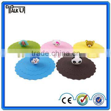 High quality silicon cup lid cover/silicone cup cap/silicone coffee cup cover