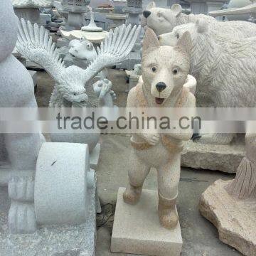 Stone Animal Statue Dog Sculpture Eagle Sculpture