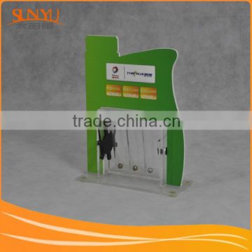 Customizing Acrylic Lubricating Oil Display/Plexiglass Engine Oil Display Stand