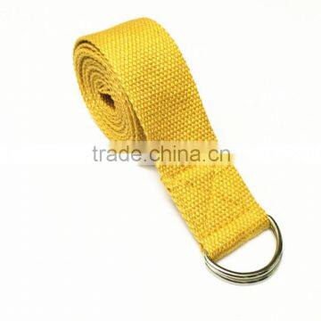 High Quality Adjustable Metal D-Ring Yoga Strap photo-5
