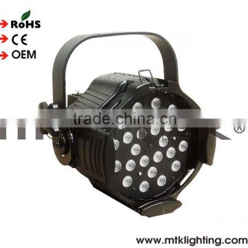 36x4Watt LED Multi Colour Par Can / RGBW LED Multipar stage Lights