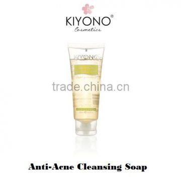 "KIYONO" 100ml Anti Acne Cleasing Soap, Best Acne Soap for Acne Pimples, medicated soap for acne