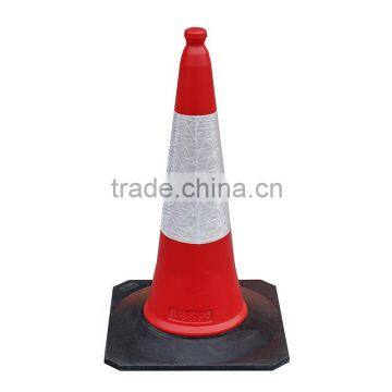 high visibility 75cm Soft Flexible PE plastic traffic cones holder