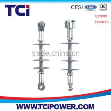 10KV 70KN Polymer Suspension Insulator W,T Coupling for Electric Fence