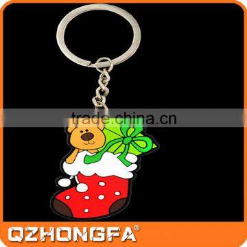 New Arrival Hot Selling 2d Custom Shaped Soft Pvc Keychain photo-2
