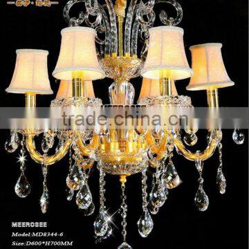 Modern Crystal Chandelier Lustre Unfocused Light for Bedroom MD8344