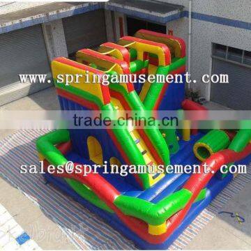 Hot sale classical inflatable party jumper and slide combo castle SP-CM016                        
                                                Quality Choice