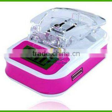 Round pin LCD universal charger