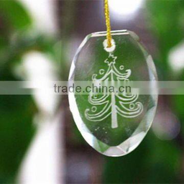 2015 new style pendant drop crystal christmas ornament import