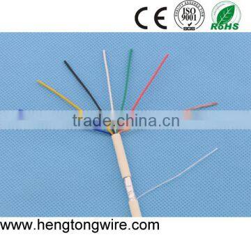 high quality 6 core white alarm cable,alarm wire