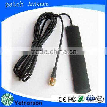 Antenna 433MHz 3dbi GSM GPRS SMA Male Plug Patch Antenna 3M RG174 Cable UHF VHF FPV photo-3