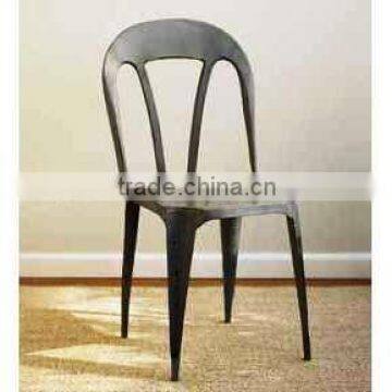 INDUSTRIAL METAL DINING CHAIR , VICTORIA DINING CHAIR