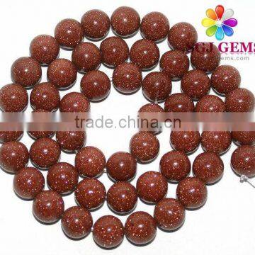 8mm Brown sandstone beads