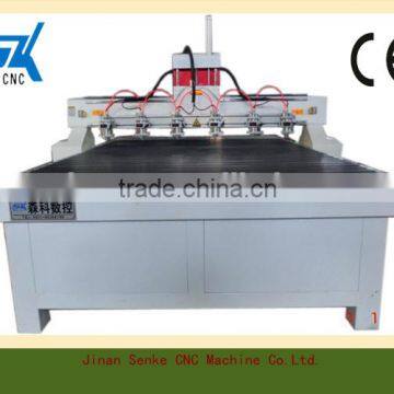 PVC, plastic, acrylic, wood cutting machine/multi head cnc router 3 axis milling machine/cnc woodworking machinery