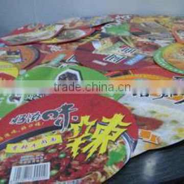 instant noodle cup aluminum foil lid