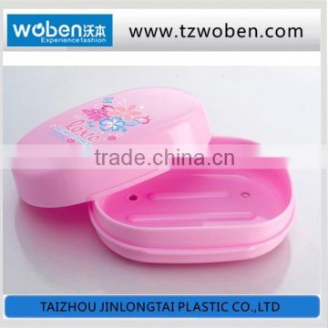 high quality plastic oval soap dish with pp material