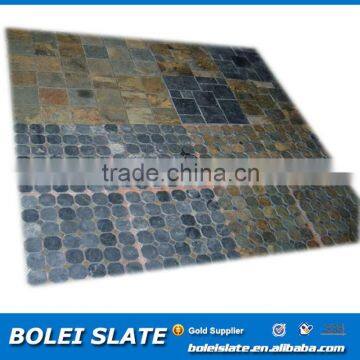 natrual mosaic slate for swimming pool