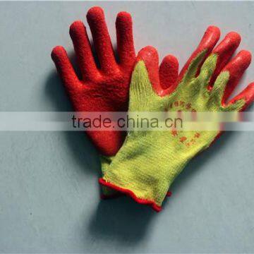 Cheap latex coated work gloves