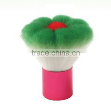 custom flower shape make up powder brush tool