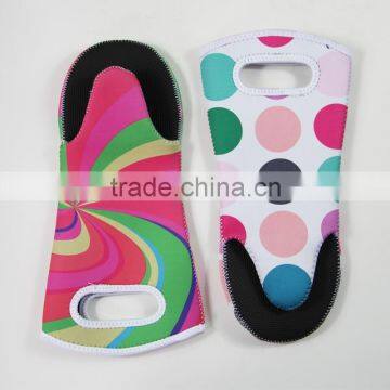 Neoprene cook gloves heat resistent,heat resistance oven gloves,microwave heated gloves