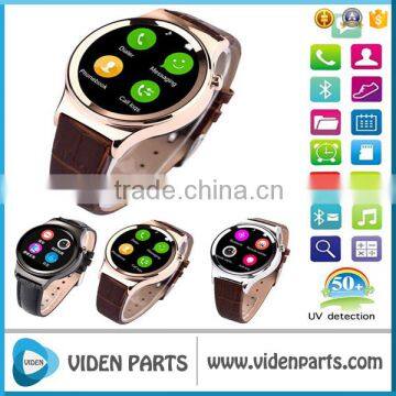 T3 1.22" MTK6260 Bluetooth3.0 Round Dial Sync Smart Watch Phone for Android