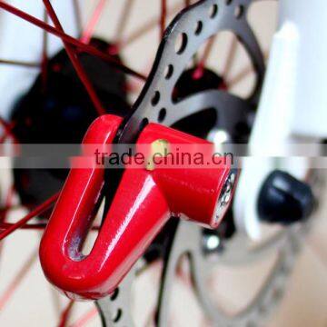 L Shape Safety disc brake Bike bicycle Lock manufacturer