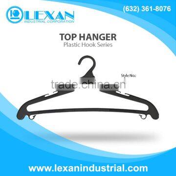 S17 / Bar- 17" Plastic Hanger with Plastic Hook for Tops, Shirt, Blouse (Philippines)