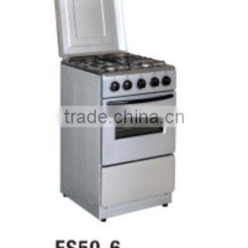FS50-6 free standing gas oven with 4 sealed burner
