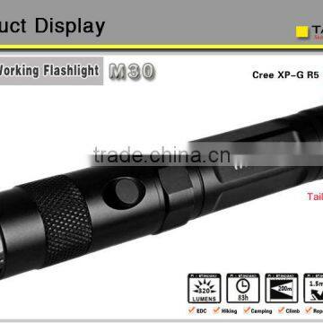 High powerful emergency magnet tactical led flashlight