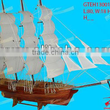 Wooden Model Ship